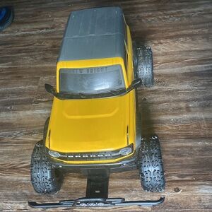 Remote control car only used a couple times. Been sitting in storage.